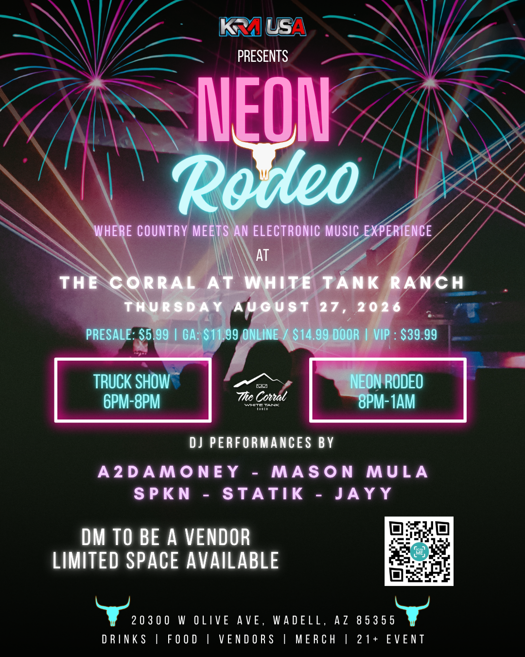 Neon Rodeo @ The Corral at White Tank Ranch